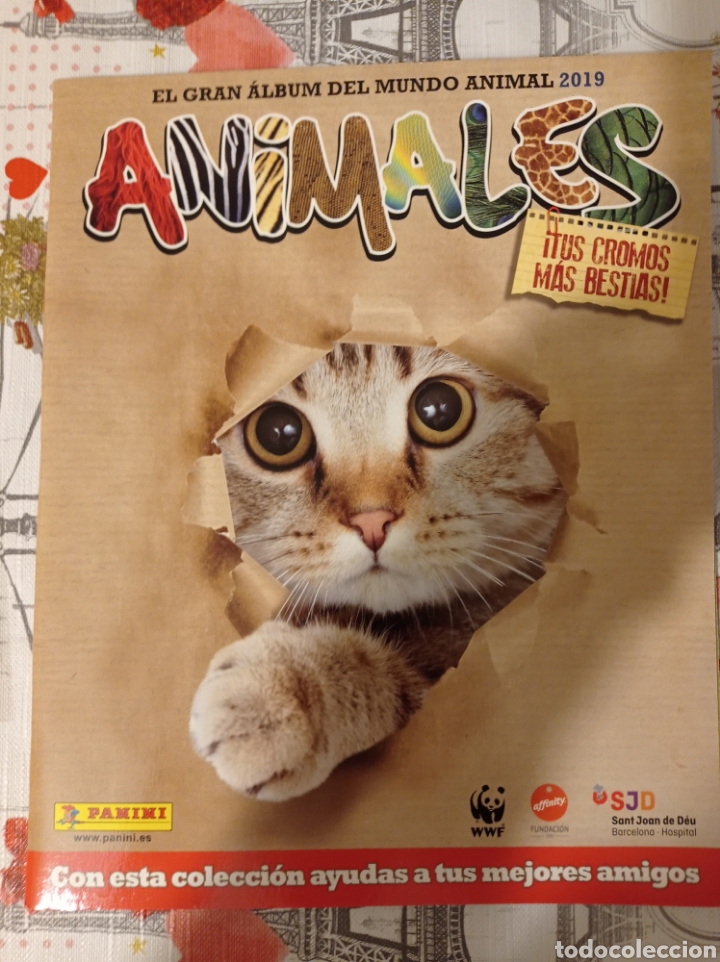 Coleccionismo &aacute;lbumes: Album Animales - Foto 1