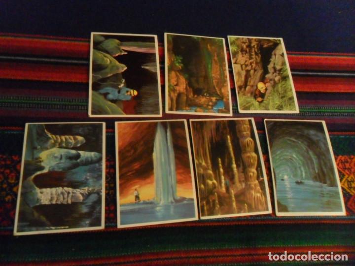 Collectionnisme Albums: DUNKIN SUPERCROMO ESPELEOLOG&Iacute;A CROMO MUY BUEN ESTADO NUNCA PEGADO N&ordm;S 8 7 6 4 3 2 1. 1969.