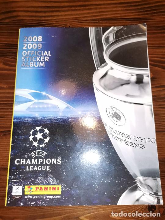 Coleccionismo &Aacute;lbumes: ALBUM CROMOS uefa champions league 2008 2009 COLECCIONES ESTE PANINI