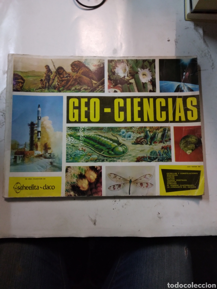 Colecionismo Cadernetas: Album Geo-ciencias , schwelita-daco,incompleta, faltan 29