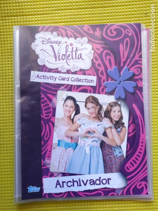 Collectable Incomplete Albums: DISNEY VIOLETTA ACTIVITY CARD COLLECTION ARCHIVADOR