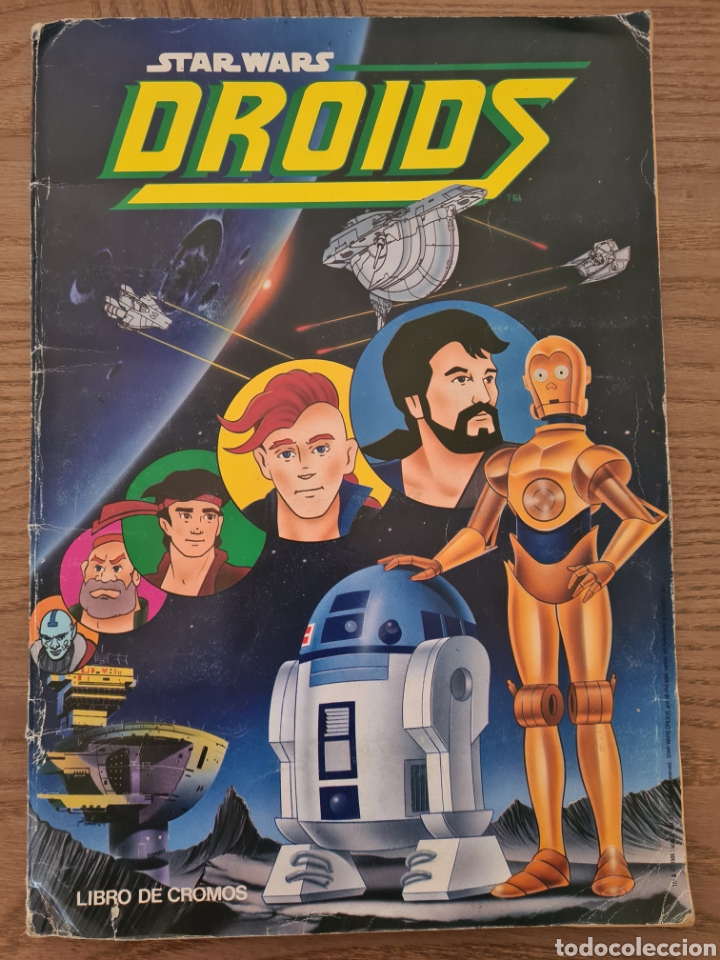 Collectionnisme Albums: STAR WARS DROIDS 1986 PACOSA DOS FALTA 1 CROMO