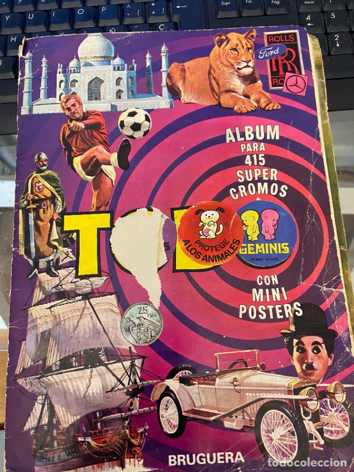 Collectionnisme Albums: ALBUM TODO CON 324 CROMOS SE VENDEN SUELTOS