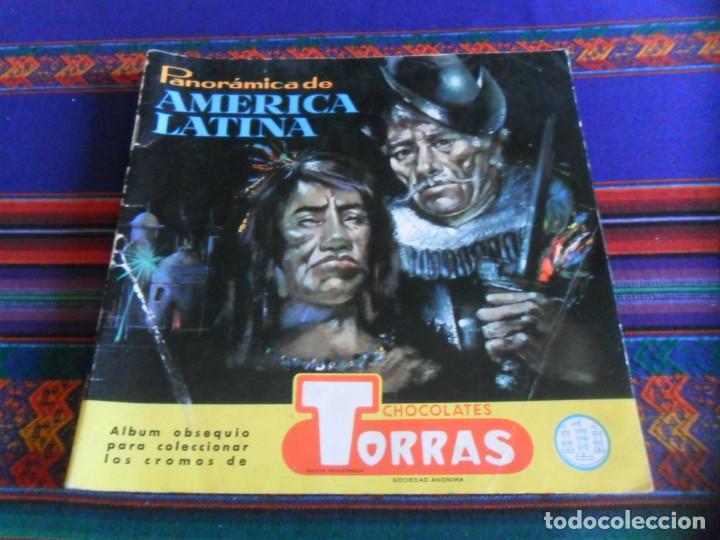 Collectionnisme Albums: PANOR&Aacute;MICA DE AM&Eacute;RICA LATINA INCOMPLETO CON 22 DE 216 CROMOS. CHOCOLATES TORRAS 1963.
