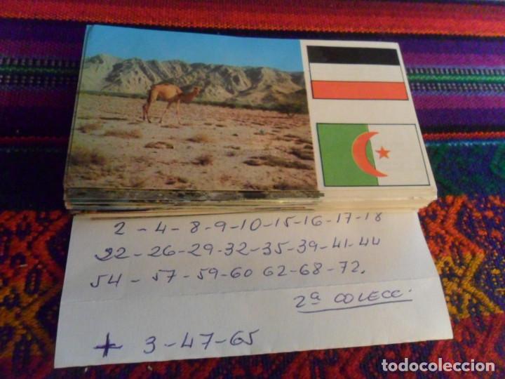 Collectionnisme Albums: &Aacute;FRICA EL MUNDO A TRAV&Eacute;S DE SUS CONTINENTES INCOMPLETO FALTAN 29 DE 76 CROMOS. RAM 1973.