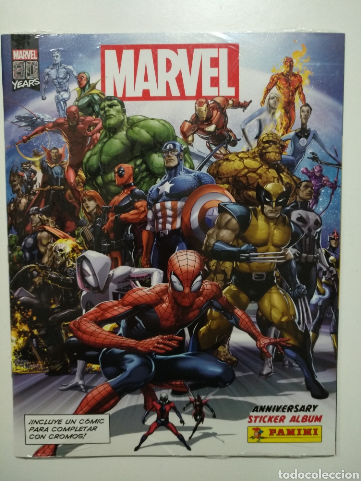 Collectionnisme Albums: C0Z - MARVEL 80 YEARS ANNIVERSARY STICKER &Aacute;LBUM / PANINI (VACIO)