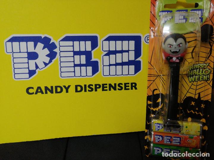 Collectionnisme Albums: DISPENSADOR DE CARAMELOS PEZ ( VAMPIRO HALLOWEEEN ) NUEVO EN BLISTER