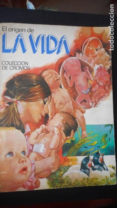Coleccionismo &aacute;lbumes: ALBUM EL ORIGEN DE LA VIDA / CA4 - Foto 1