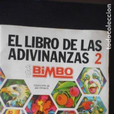 Coleccionismo Álbumes: ALBUM EL LIBRO DE LAS ADIVINANZAS 2 / C-A4. Lote 310557303