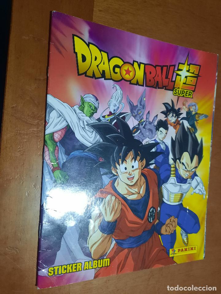 Collectable Incomplete Albums: DRAGON BALL SUPER. ALBUM. STICKER ALBUM. SOLO CON 21 ESTAMPAS PEGADAS. BUEN ESTADO
