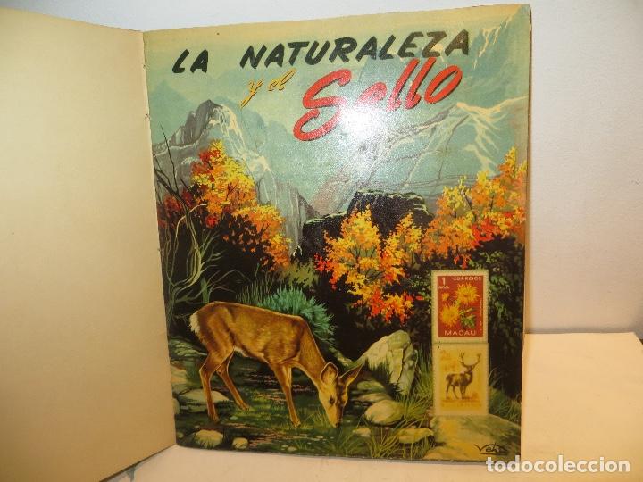 Collectionnisme Albums: ALBUM LA NATURALEZA Y EL SELLO EDI.RUIZ ROMERO.IMPECABLE MEJOR NO LO ENCONTRARAS,BARATO