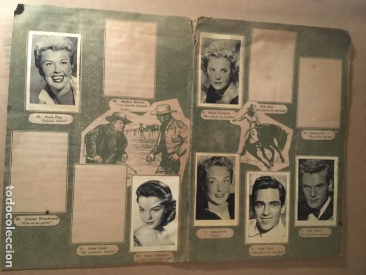 Collectionnisme Albums: album de cromos cine estrellas incompleto y sin las portadas