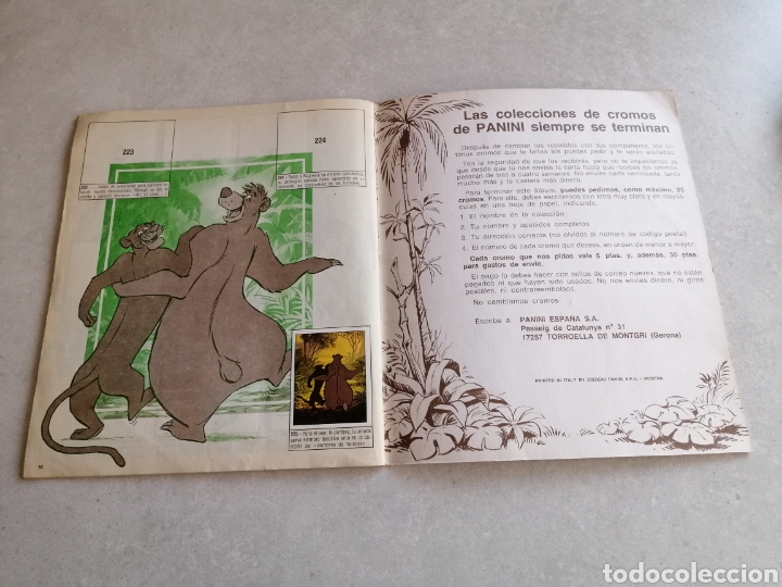 Coleccionismo &aacute;lbumes: &Aacute;LBUM EL LIBRO DE LA SELVA - Foto 3