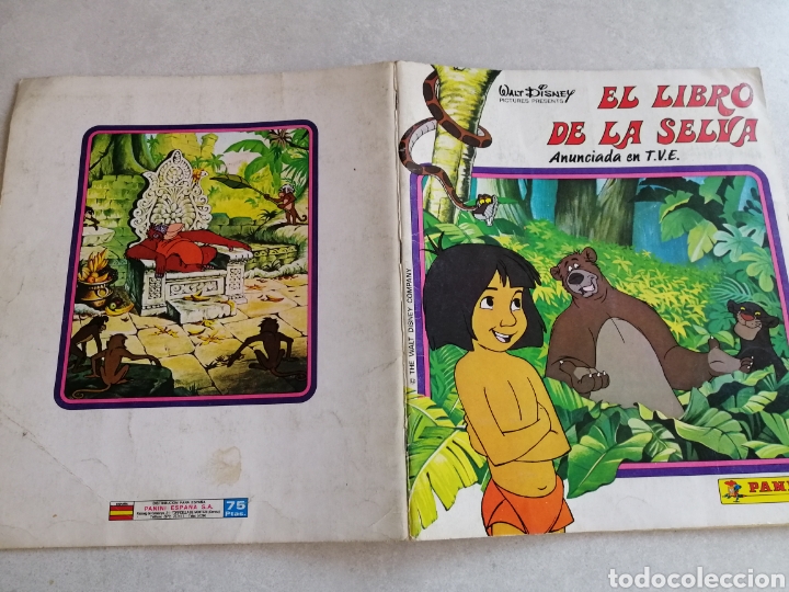 Coleccionismo &aacute;lbumes: &Aacute;LBUM EL LIBRO DE LA SELVA - Foto 6
