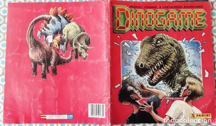 Collectionnisme Albums: Dinogame de Panini &aacute;lbum con m&aacute;s de120 cromos de un total de 180