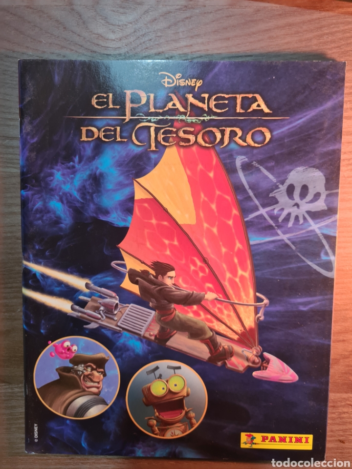 Collectionnisme Albums: EL PLANETA DEL TESORO PANINI NUEVO Y VACIO - PLANCHA