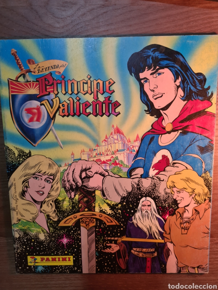 Collectionnisme Albums: LA LEYENDA DEL PRINCIPE VALIENTE PANINI NUEVO Y VACIO - PLANCHA