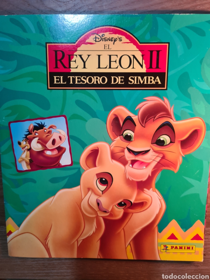 Collectionnisme Albums: REY LEON II EL TESORO DE SIMBA PANINI NUEVO Y VACIO - PLANCHA
