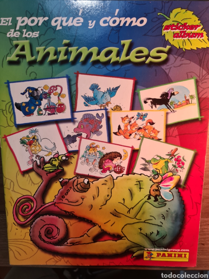 Collectionnisme Albums: EL POR QUE Y COMO DE LOS ANIMALES NUEVO Y VACIO - PLANCHA