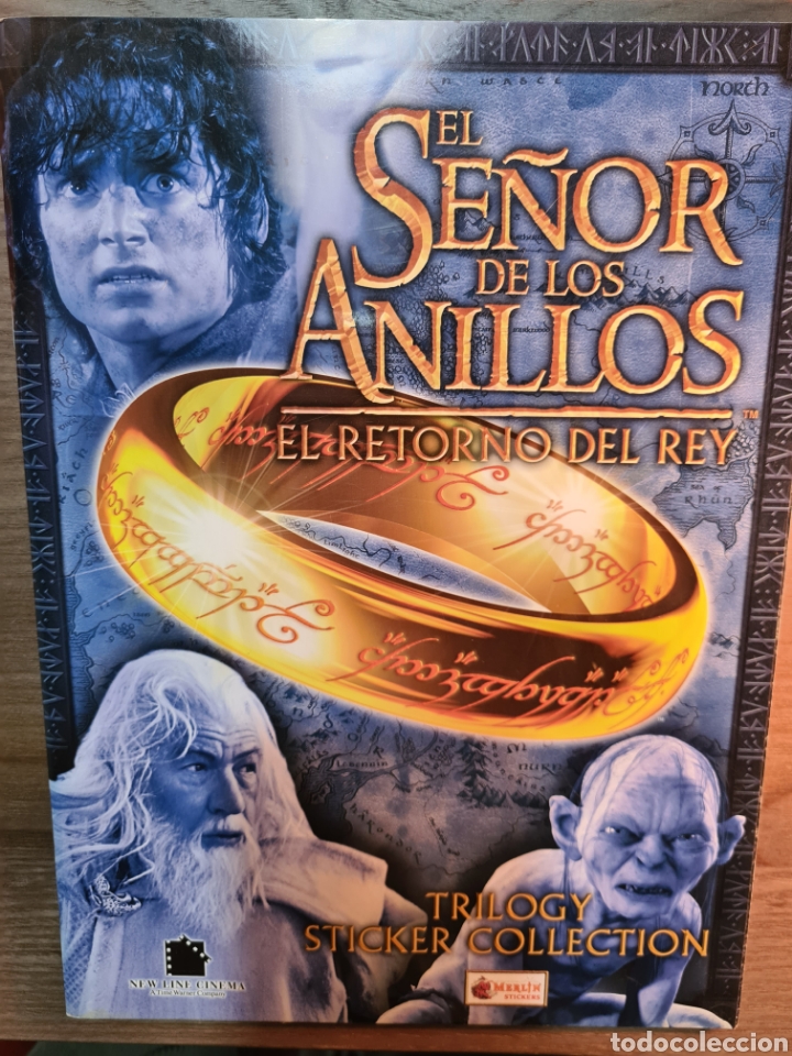 Collectionnisme Albums: EL SE&Ntilde;OR DE LOS ANILLOS EL RETORNO DEL REY MERLIN NUEVO Y VACIO - PLANCHA
