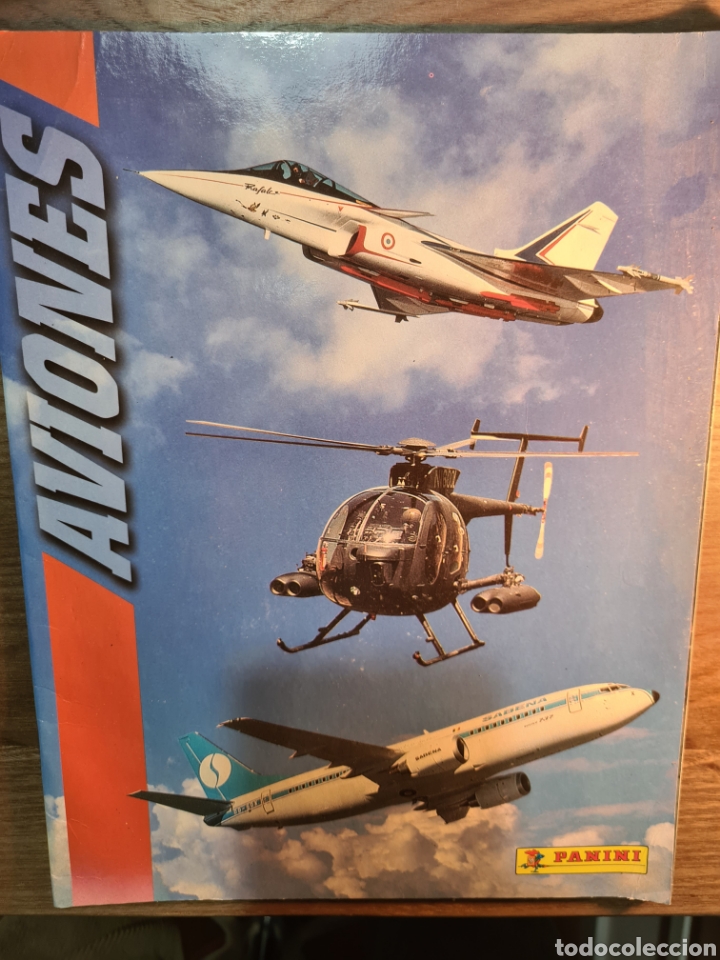 Collectable Incomplete Albums: AVIONES PANINI NUEVO Y VACIO - PLANCHA
