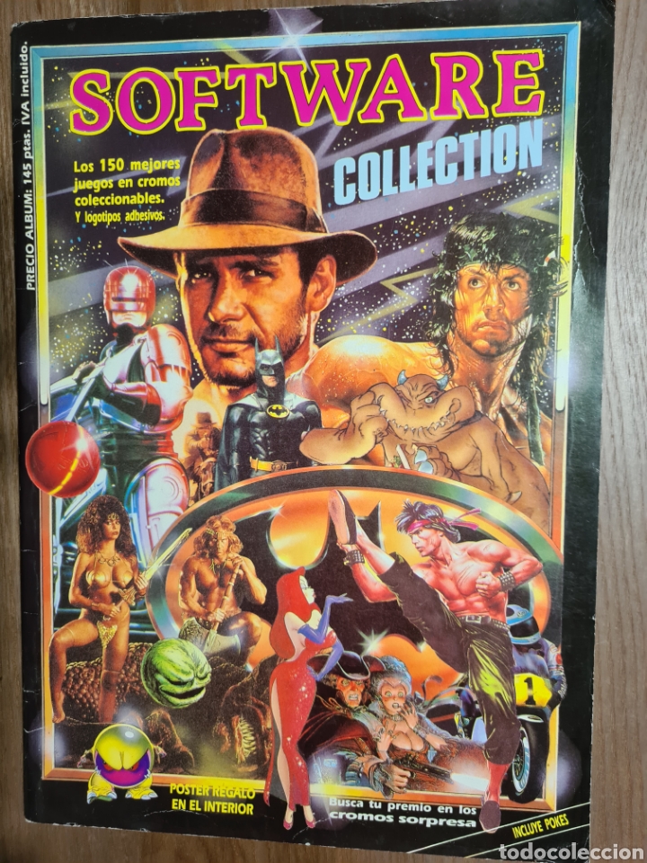 Collectable Incomplete Albums: SOFTWARW COLLECTION NUEVO Y VACIO PLANCHA