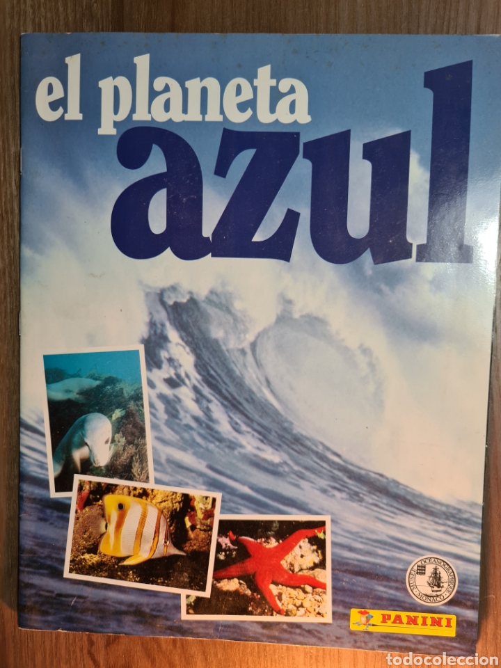 Collectable Incomplete Albums: EL PLANETA AZUL DE PANINI NUEVO Y VACIO PLANCHA