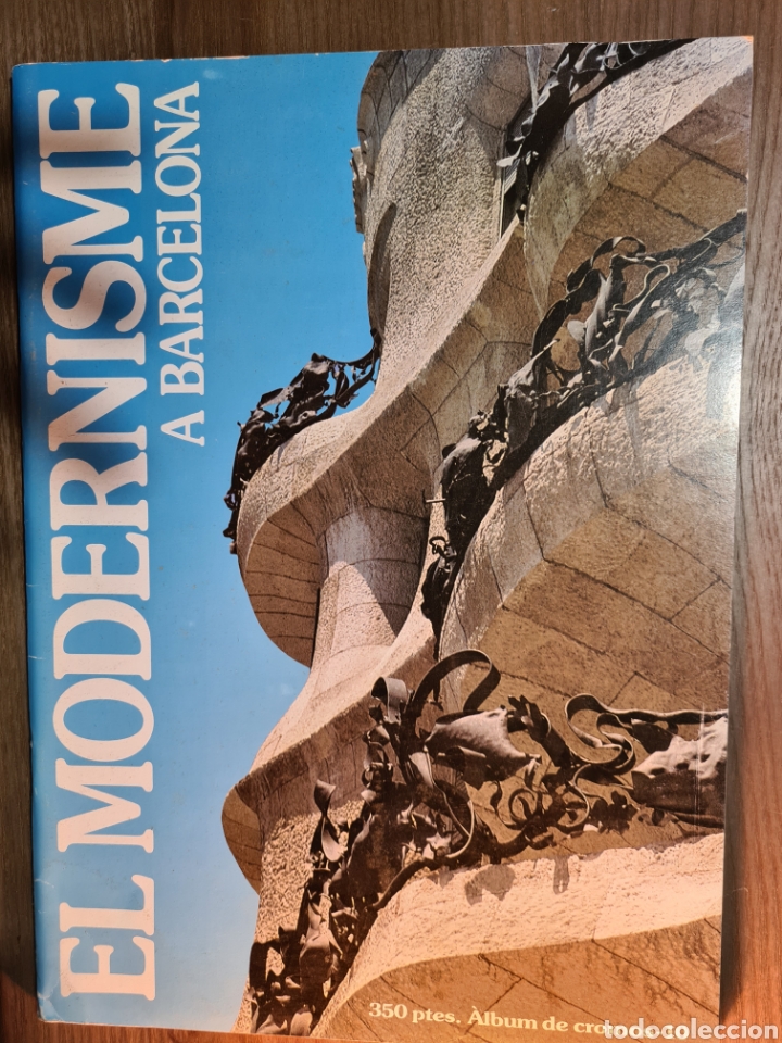Collectable Incomplete Albums: EL MODERNISME A BARCELONA GAUDI NUEVO Y VACIO PLANCHA