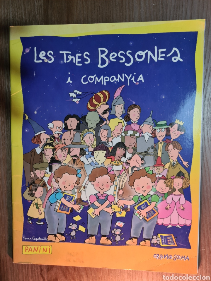 Collectable Incomplete Albums: LES TRES BESSONES I COMPANYIA DE PANINI NUEVO Y VACIO PLANCHA