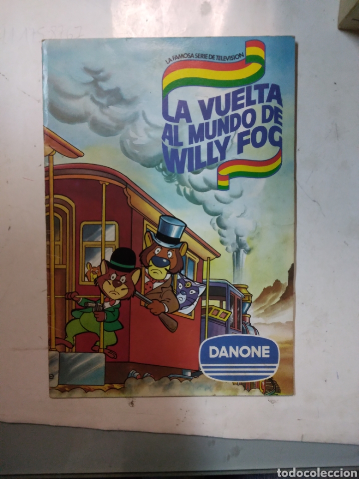Coleccionismo &Aacute;lbumes: Album, Danone, La vuelta al.mundo de Willy Fog,completo