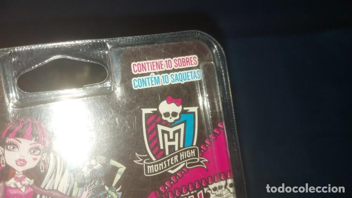 Coleccionismo &aacute;lbumes: MONSTER HIGH CROMOS - 10 S0BRES - Foto 3