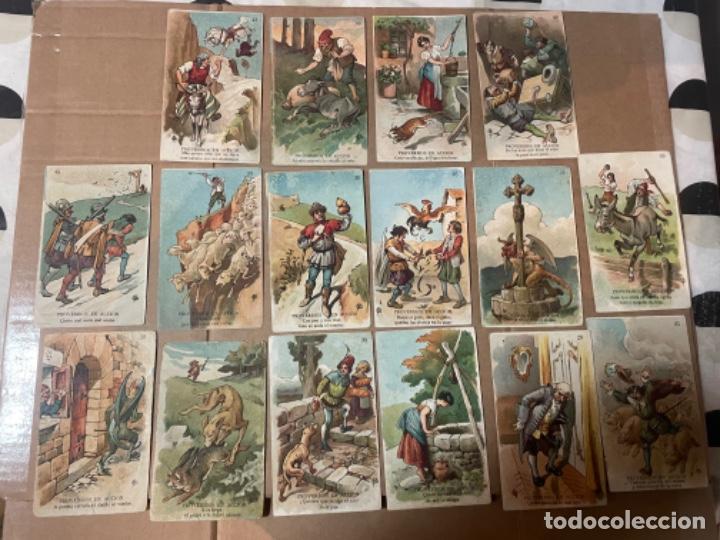 Collectionnisme Albums: CROMOS - PROVERBIOS EN ACCI&Oacute;N AUTOR APELES MESTRES - SE VENDEN SUELTOS A 15&euro; UNIDAD CHOCOLATE AMETLL