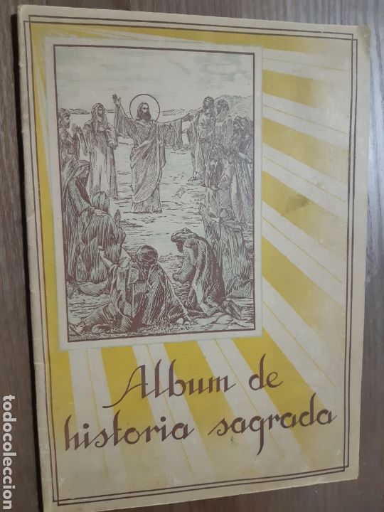 Coleccionismo &Aacute;lbumes: ALBUM DE HISTORIA SAGRADA - VACIO - PLANCHA