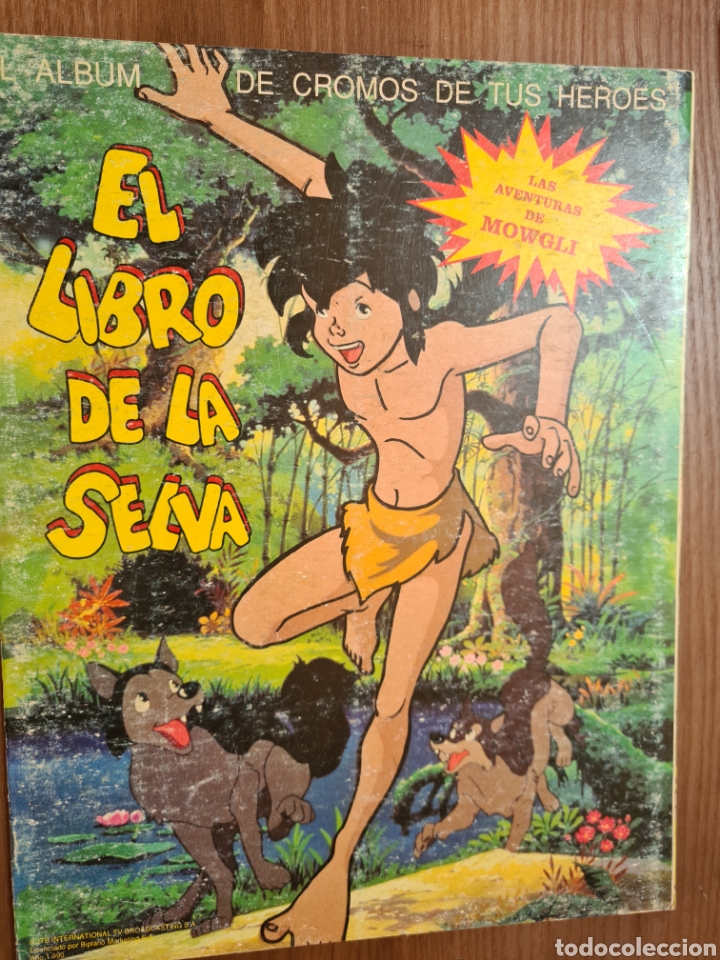 Coleccionismo &Aacute;lbumes: EL LIBRO DE LA SELVA - PACOSA DOS - VACIO - PLANCHA