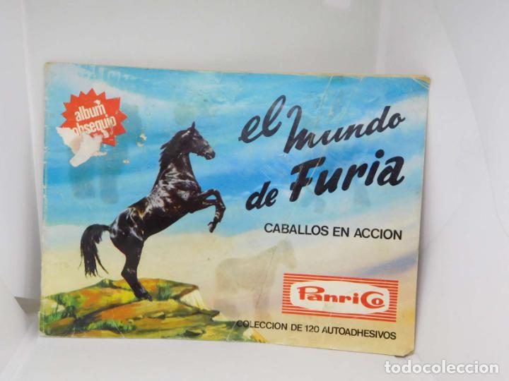 Coleccionismo &Aacute;lbumes: M69 ALBUM DE CROMOS DE PANRICO EL MUNDO DE FURIA CABALLOS EN ACCION
