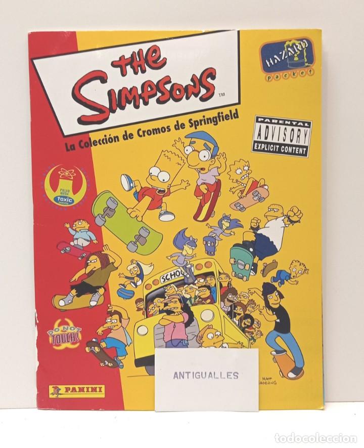 Coleccionismo &Aacute;lbumes: ALBUM CROMOS PANINI THE SIMPSONS-SPRINGFIELD,STICKER ALBUM CON 135 CROMOS.A&Ntilde;O 2015.