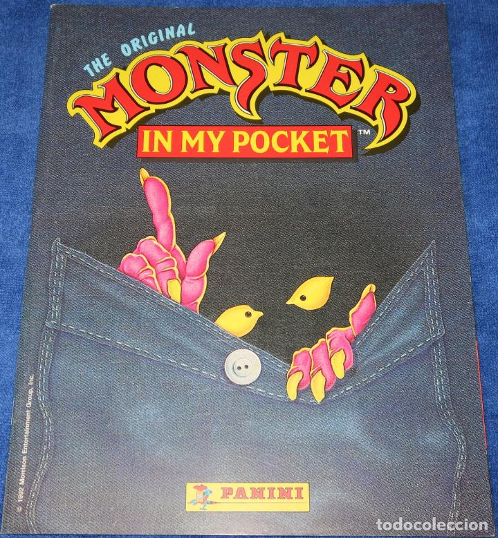 Collectable Incomplete Albums: The original Monster in my Pocket - Panini &iexcl;Album Plancha!