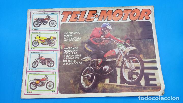 Collectionnisme Albums: ALBUM DE CROMOS TELE MOTOR DE ESTE