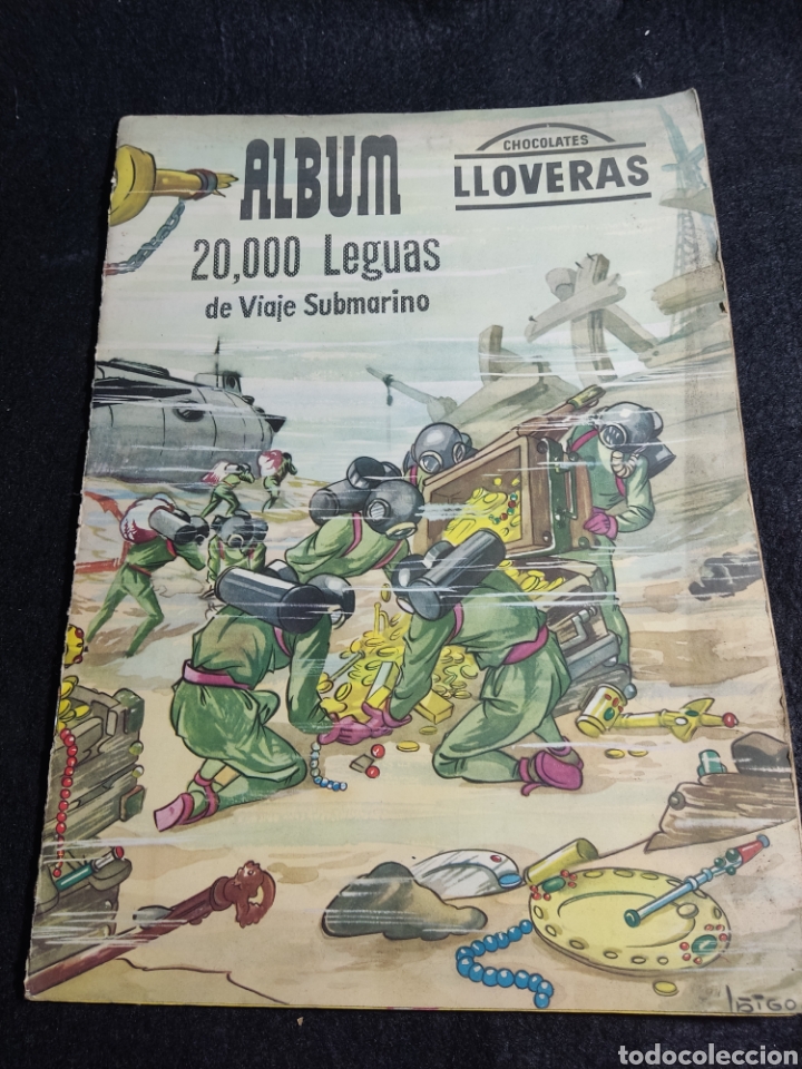Collectable Incomplete Albums: Album 20000 leguas de viaje submarino, lloveras