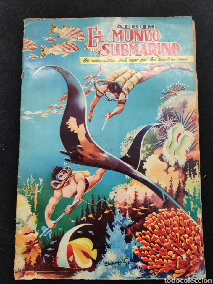 Collectable Incomplete Albums: Album el mundo submarino, Ferma, incompleto