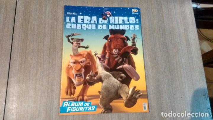 Collectable Incomplete Albums: LA ERA DE HIELO : CHOQUE DE MUNDOS - ALBUM VACIO -