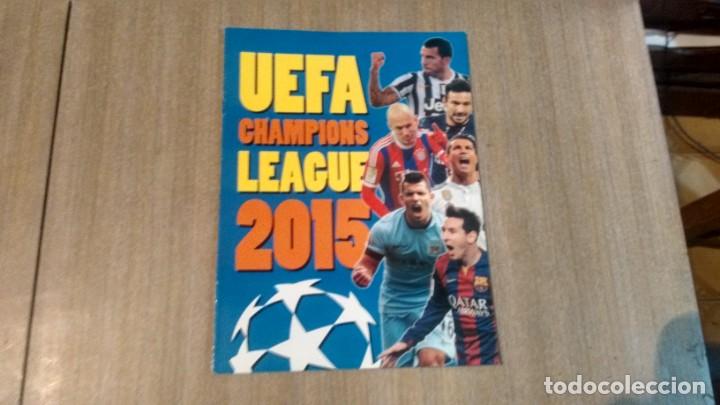 Collectable Incomplete Albums: UEFA CHAMPIONS LEAGUE 2015 - ALBUM VACIO -
