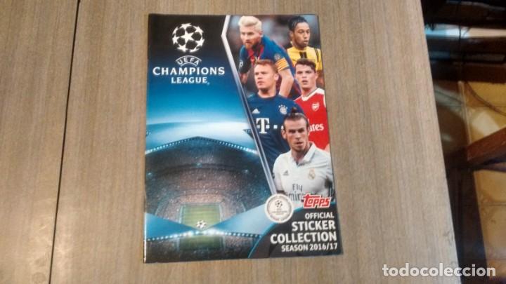 Collectable Incomplete Albums: UEFA CHAMPIONS LEAGUE 2016/2017 - ALBUM VACIO -