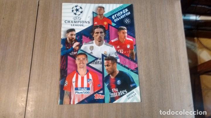 Collectable Incomplete Albums: UEFA CHAMPIONS LEAGUE 2018/2019 - ALBUM VACIO -