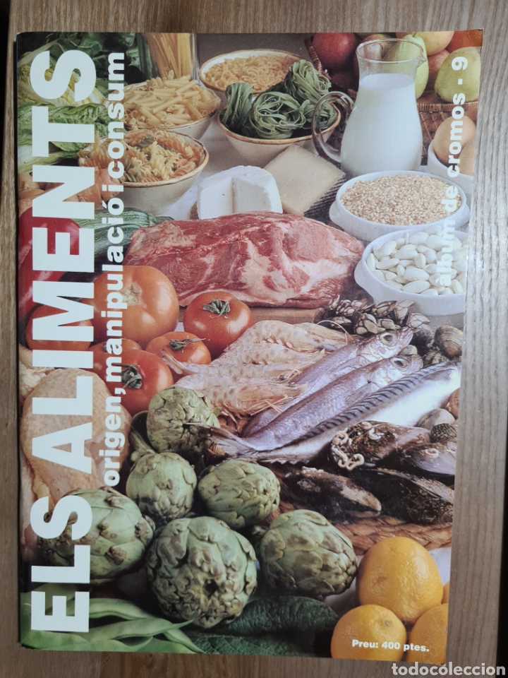 Collectable Incomplete Albums: ELS ALIMENTS , ORIGEN MANIPULACIO I CONSUM . VACIO PLANCHA