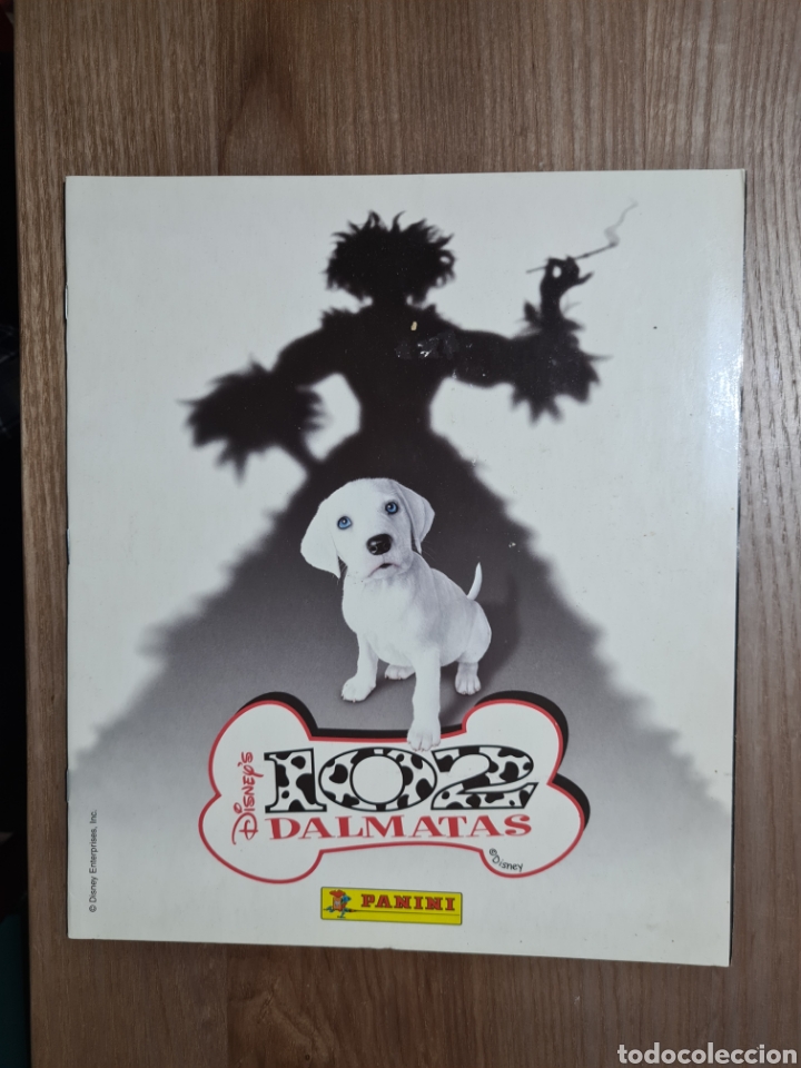 Coleccionismo &aacute;lbumes: 102 DALMATAS PANINI - VACIO - Foto 1