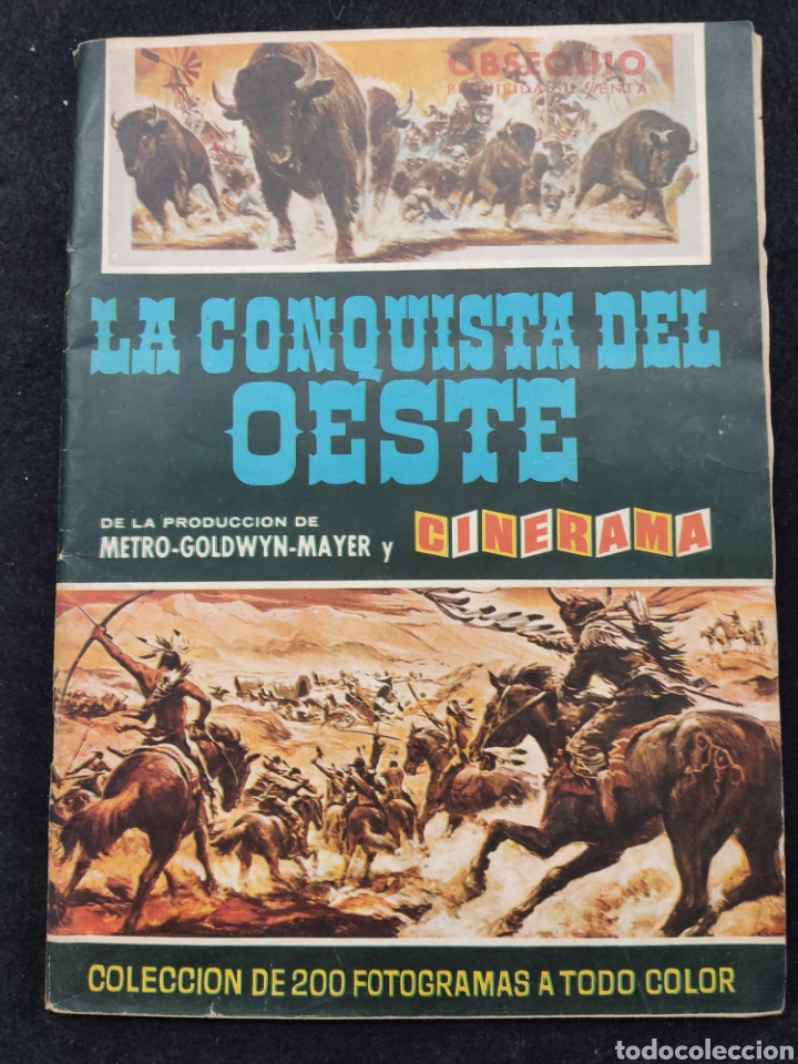 Collectionnisme Albums: Album la conquista del oeste, incompleto