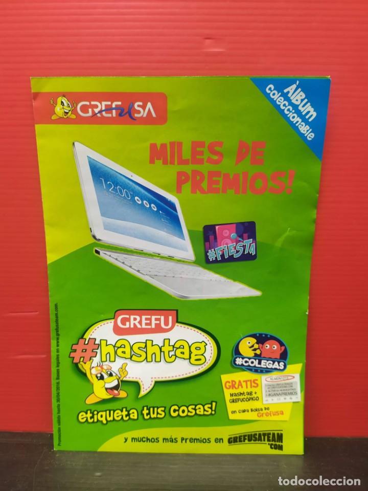 Collectionnisme Albums: album de cromos grefusa promocion cromos hastag vacio no bimbo no panrico no cropan