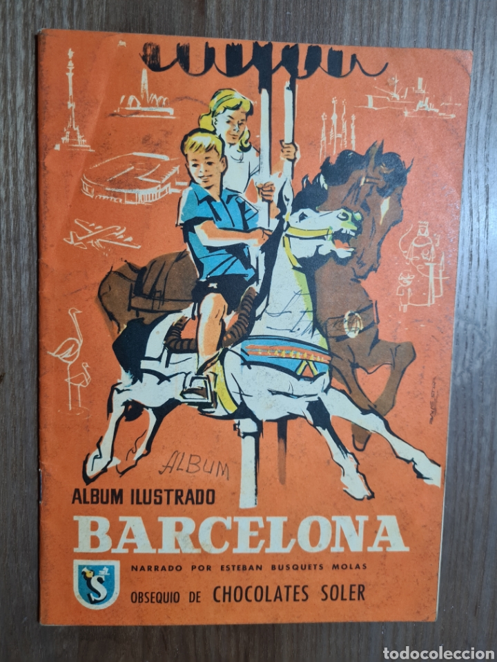 Collectionnisme Albums: Album Barcelona chocolates Soler