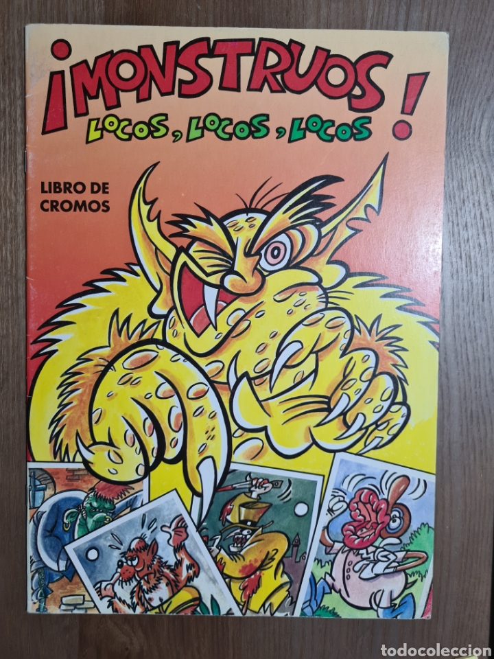 Colecionismo Cadernetas: MONSTRUOS LOCOS LOCOS LOCOS - VACIO